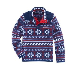 Vineyard Vines Men's Fair Isle Fleece